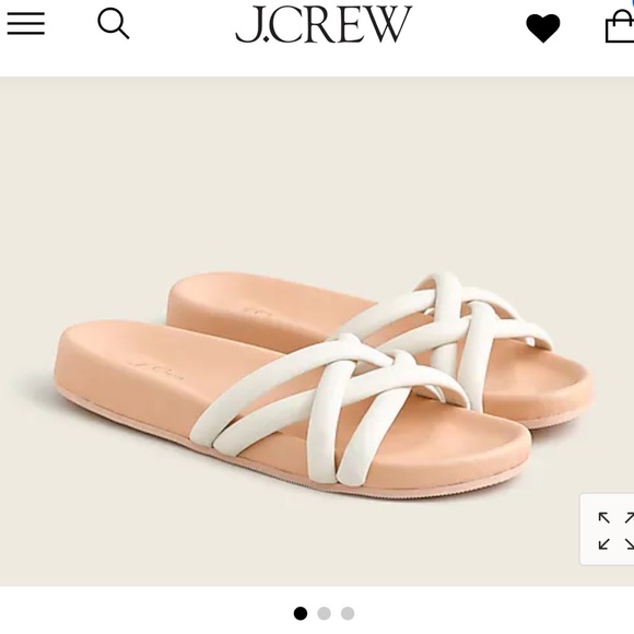 J CREW NIB Leather Padded Strap Sandal - Picture 4 of 8